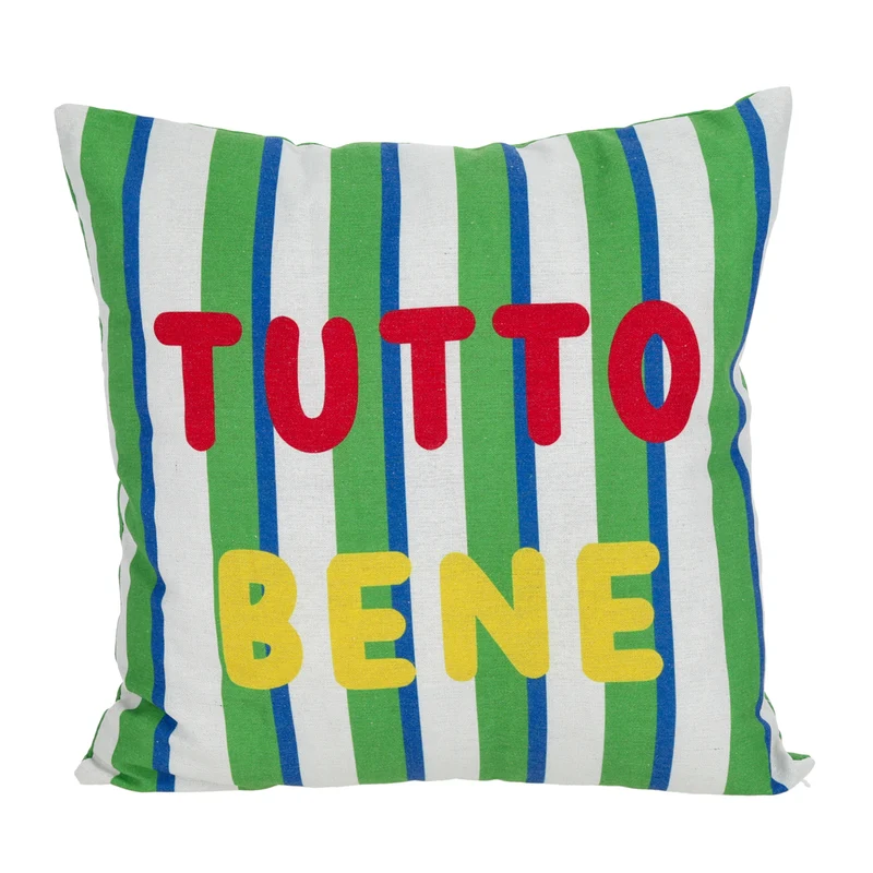 Sommerkissen Tuttobenne Bunt 45x45 cm Kissen Dekokissen Modern