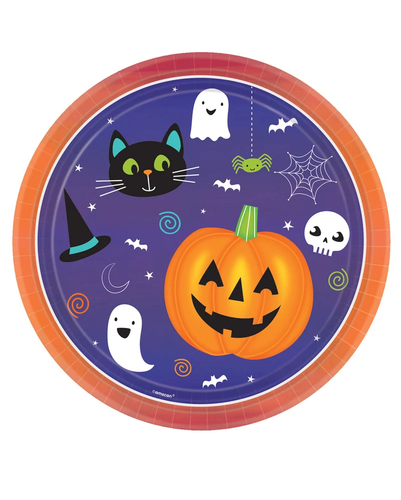 8 Happy Halloween Pappteller