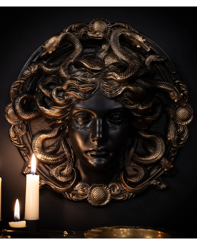 Medusa Wandrelief Ø30cm