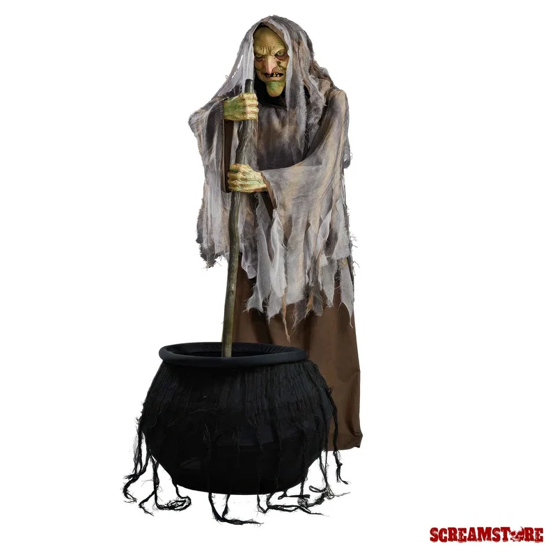 2026 Brocken Hexe Hazel mit Hexenkessel