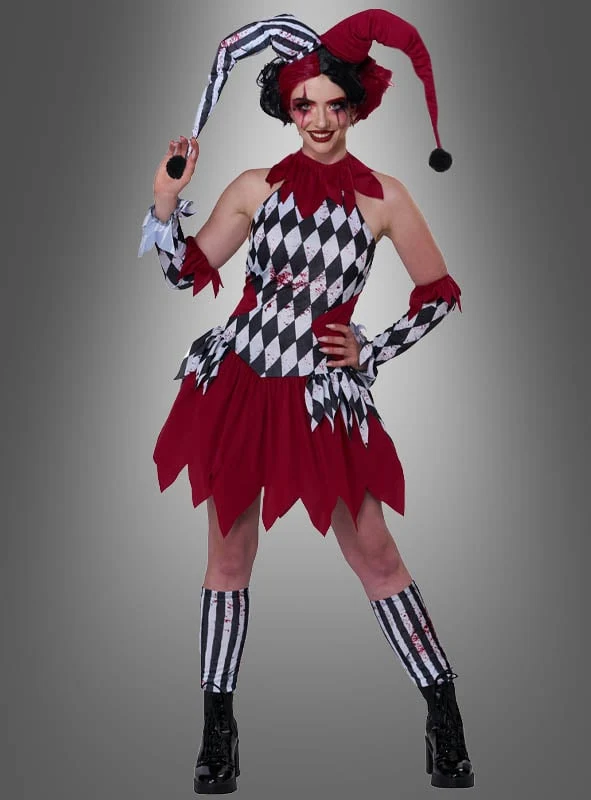 Verrückte Harlekin Dame Topsy