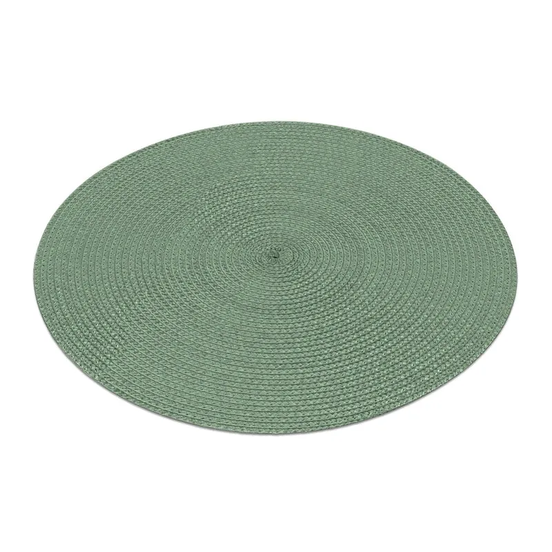 4er Set Platzset Grün 35 cm Tischset Tischdeko Unterlage