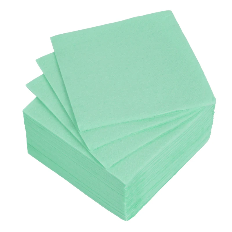 40er Set Servietten Papier Mint Grün 25 cm Cocktailservietten Papierservietten modern
