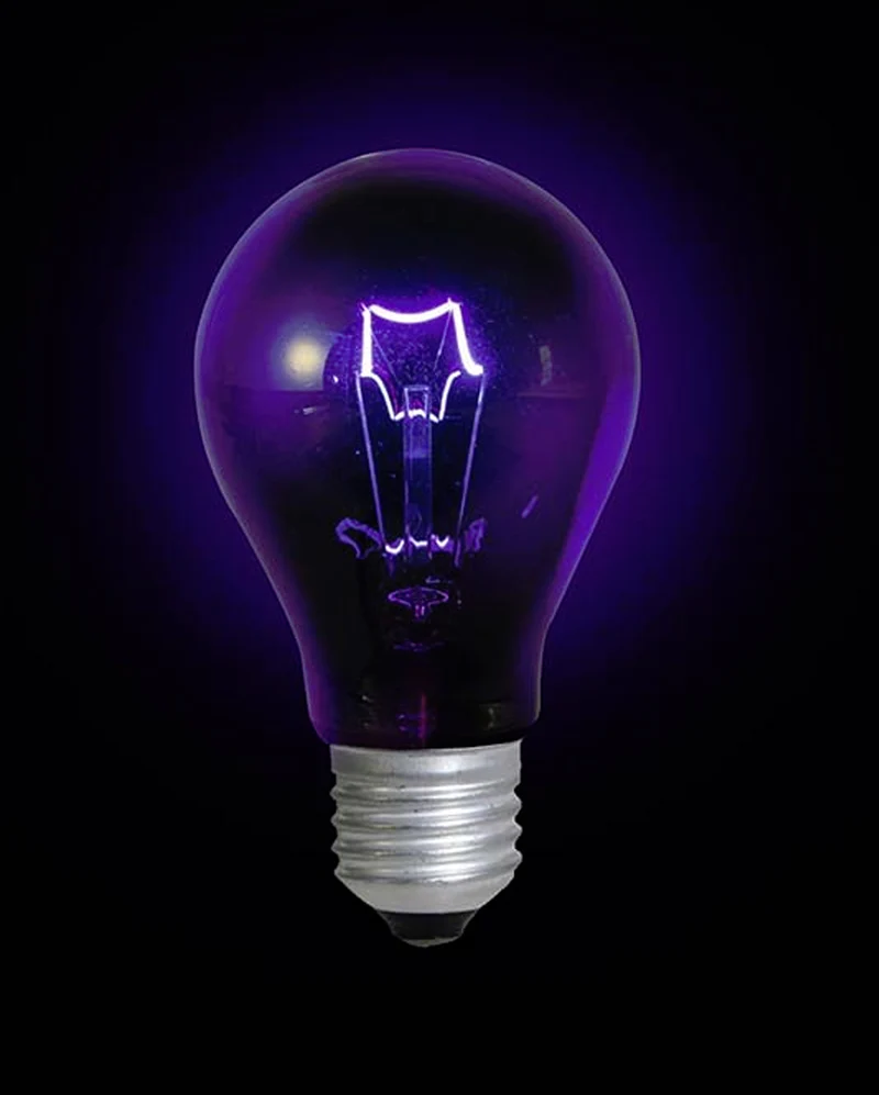 Schwarzlicht Glühbirne 240V