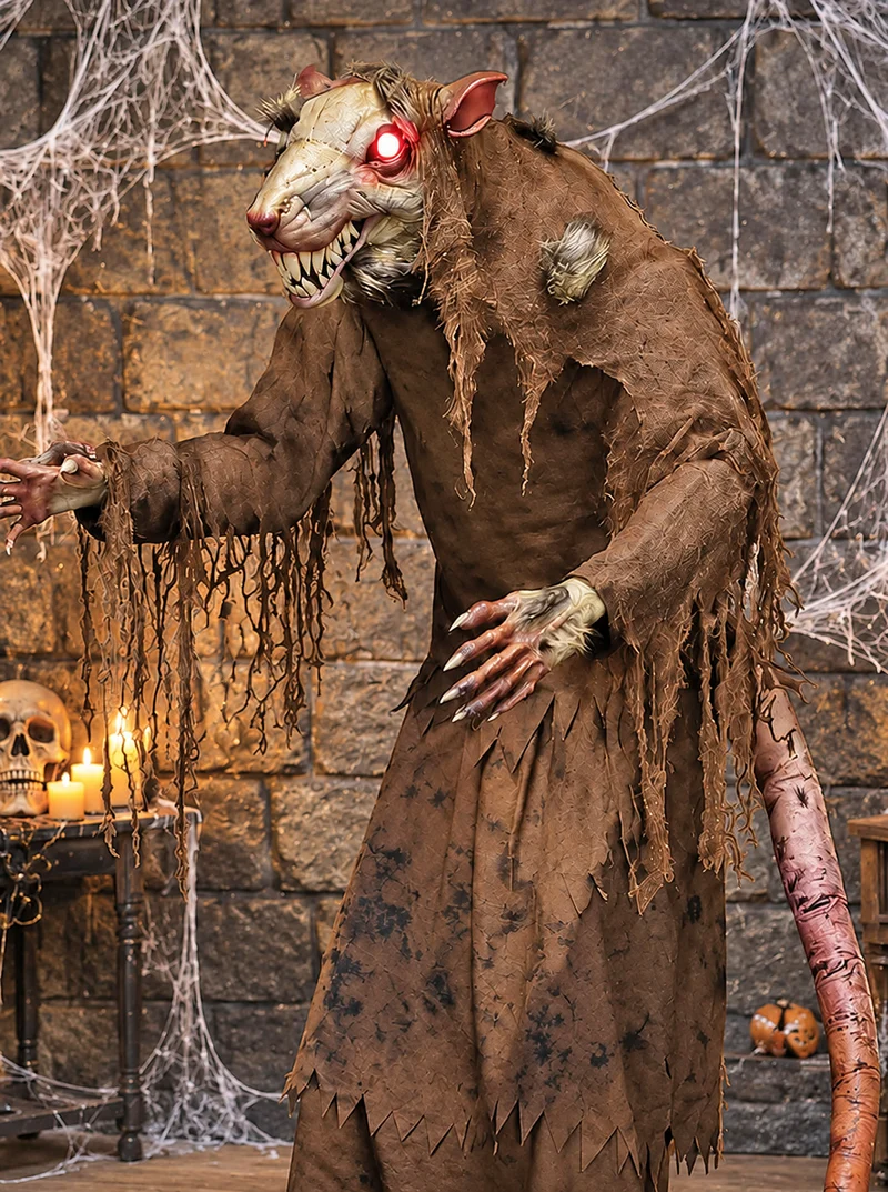 Mutierte Ratte Animatronic Figur 155cm
