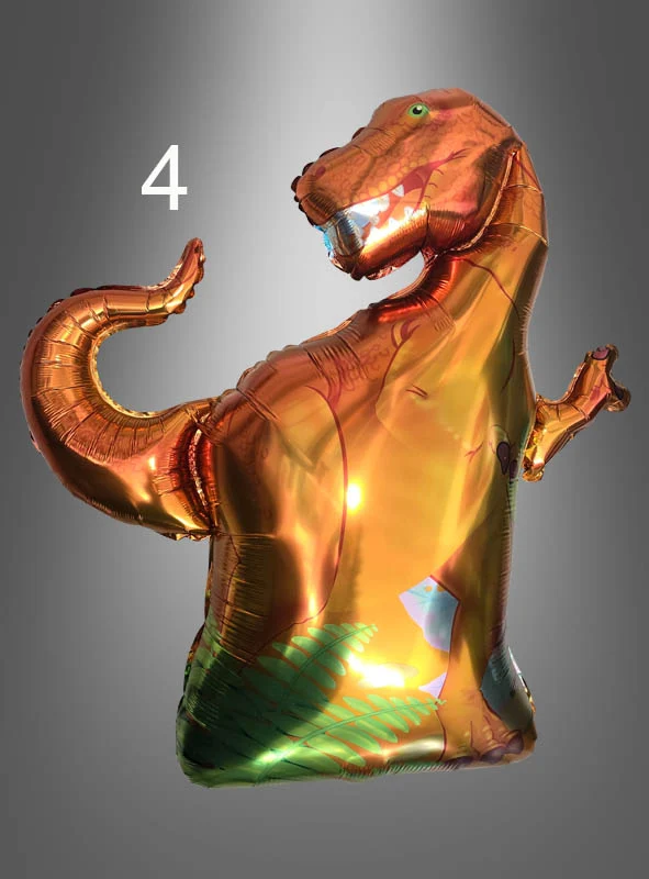 Tyrannosaurus Rex Folienballon braun 70cm