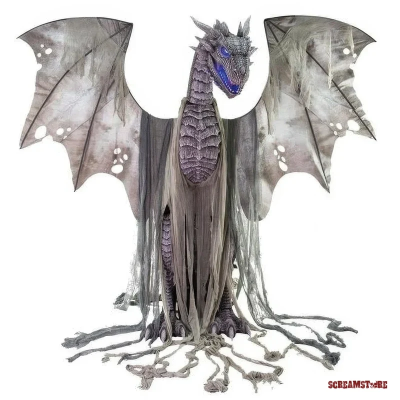 Sagenhafter XL Kino Winter Drache