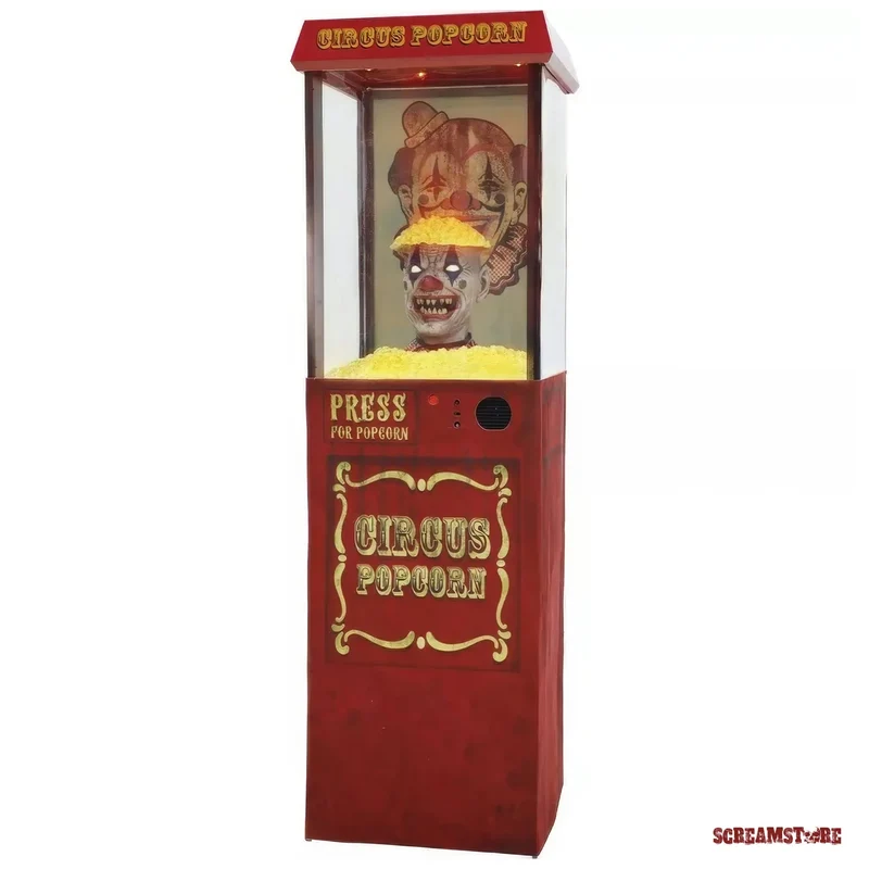 Scary Popcorn Popper Clown Schocker