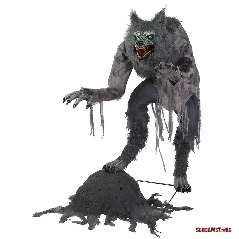 Lungernder Werwolf Vollmond Kino Monster