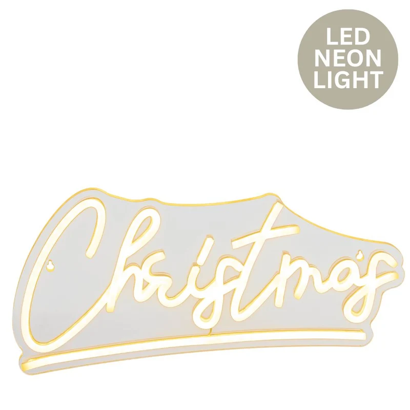 LED Schriftzug Christmas