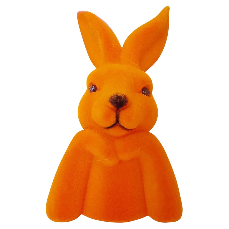 Hasenbüste Orange 29 cm Dekohase Osterdeko Deko Ostern Osterhase