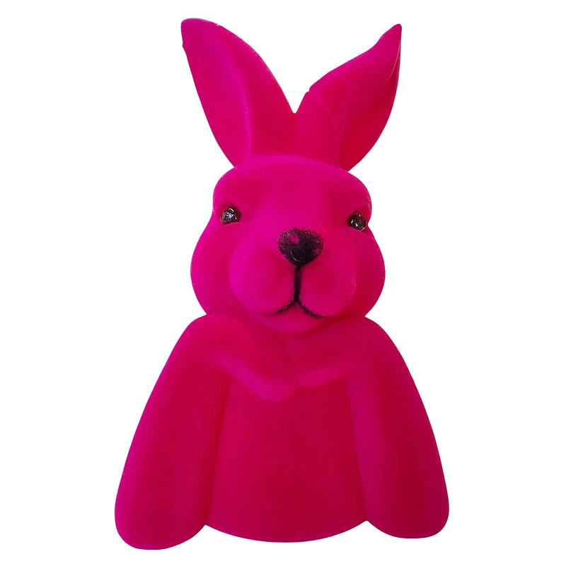 Hasenbüste Pink 29 cm Dekohase Osterdeko Deko Ostern Osterhase