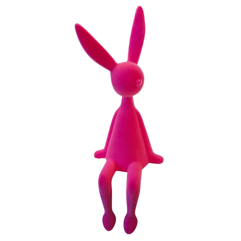 Kantenhocker Osterhase Pink 29 cm Dekohase Osterdeko Deko Ostern