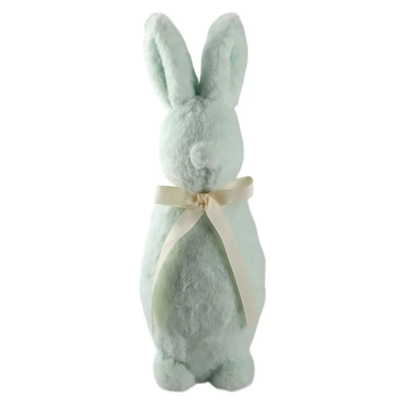 Deko Osterhase mit Schleife Braun 41 cm Dekohase Osterdeko Deko Ostern
