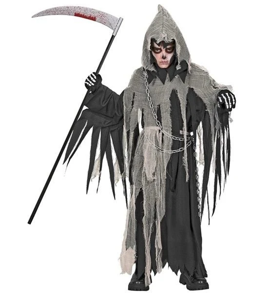 Halloween-Kostüm für Kinder: Sensenmann