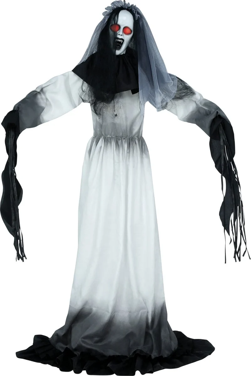 Halloween-Figur mit Licht, Sound und Bewegung, 1,7 m