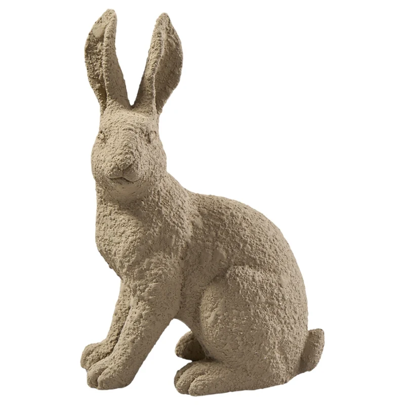 Osterhase Taupe 28 cm Dekohase Osterdeko Ostern