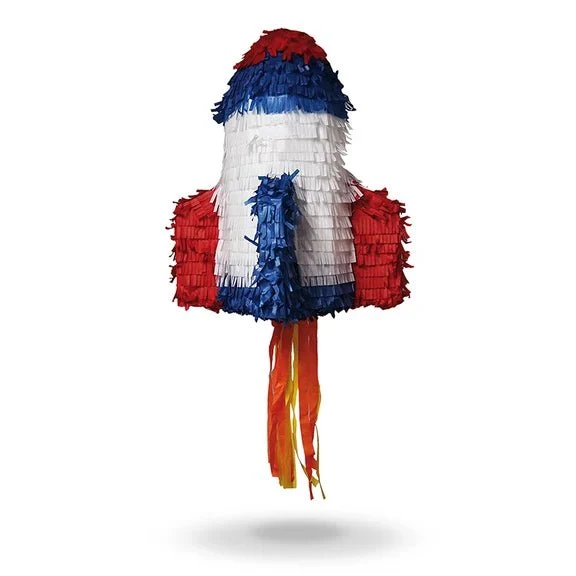 Bunte Piñata-Rakete