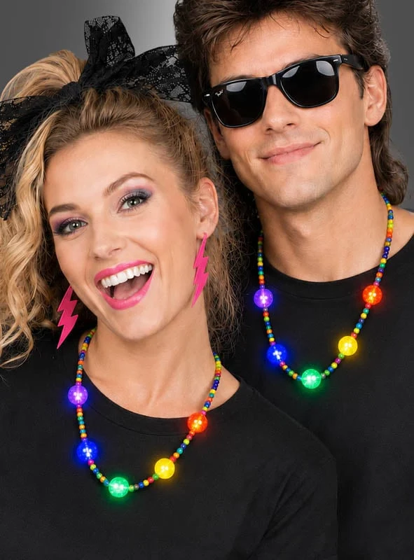 Bunte LED Partykette mit Licht