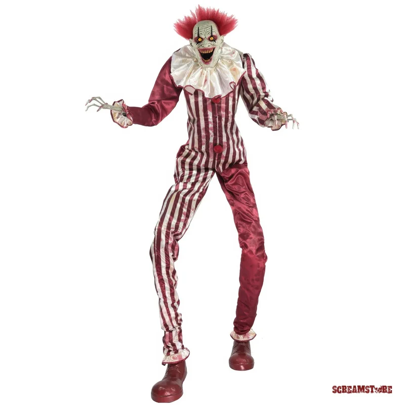 Blutrünstiger Zombie Psycho Clown XL