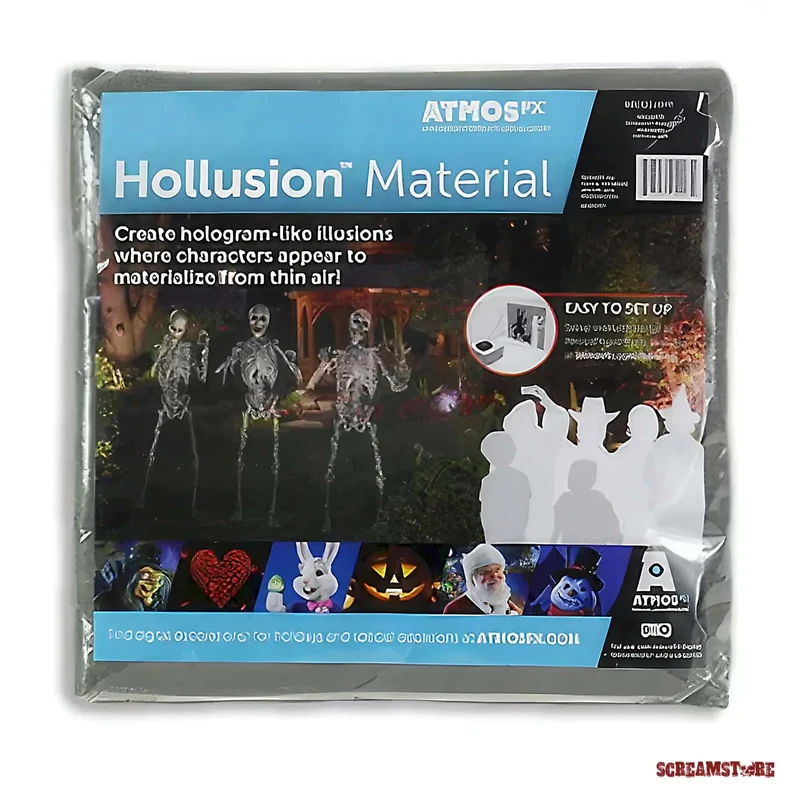 AtmoxFX Hollusion Projektions Stoff XL grau
