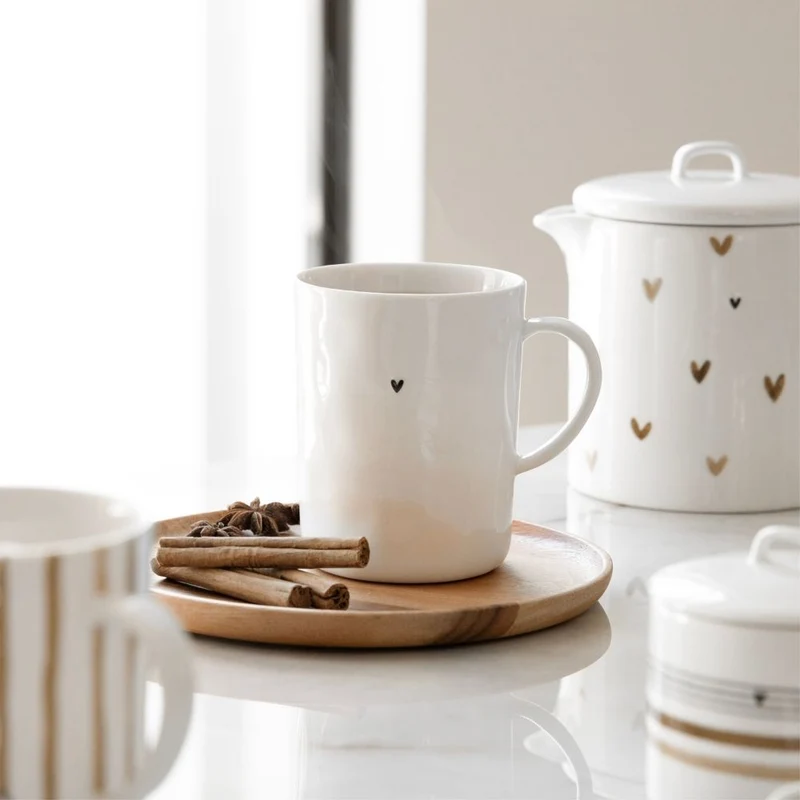 Bastion Collections Teetasse Black Heart