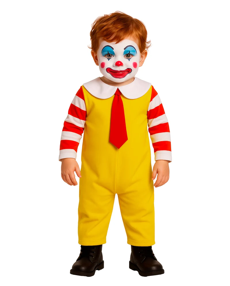 Burger Clown Baby Kostüm
