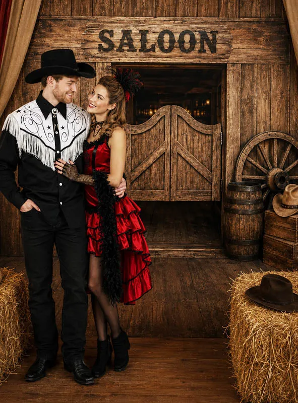 Western Saloon Fotohintergrund XXL 170x220cm