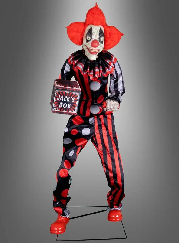 Riesige Clown Figur 175cm animiert