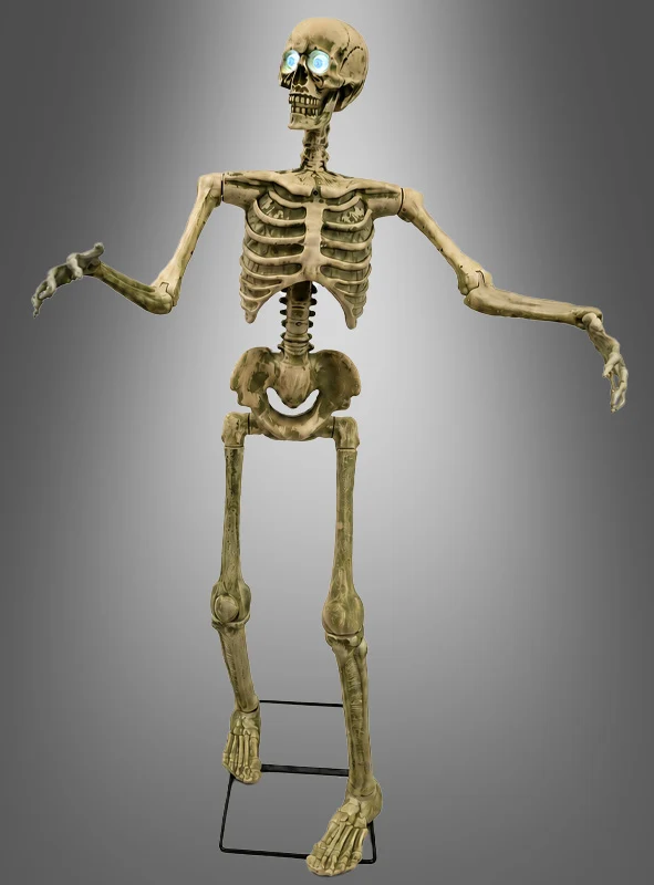 Bewegliches Skelett Halloween Deko 150 cm