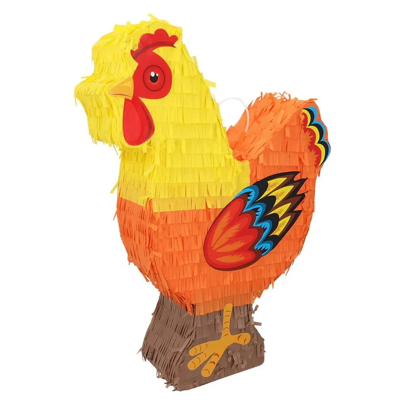 Piñata „Hahn“ (45 x 10 x 33 cm)