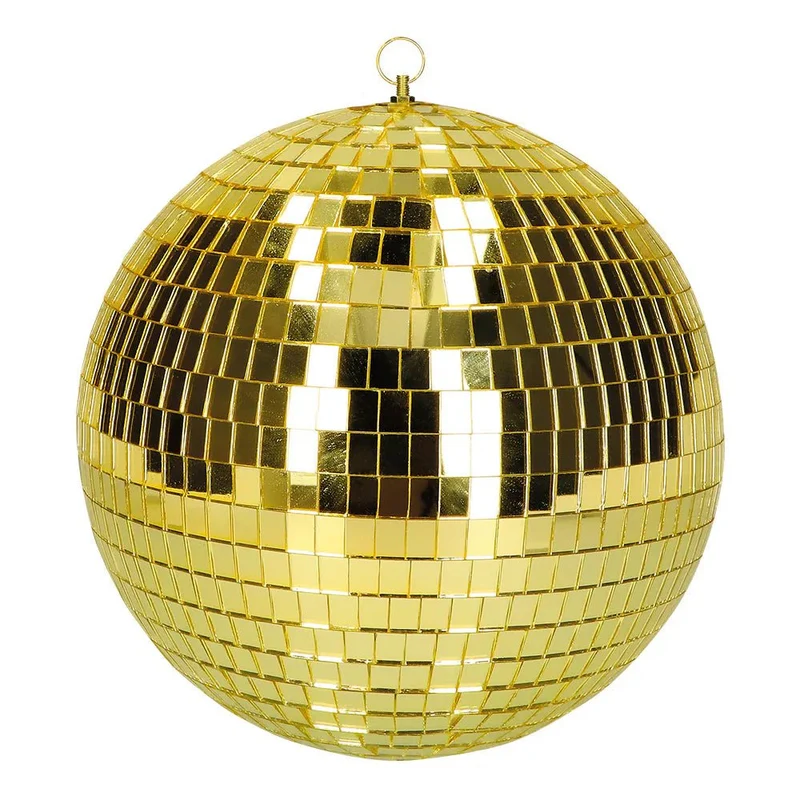 Disco-Kugel, goldfarben (Ø 30 cm)