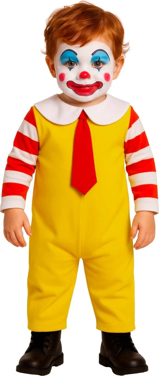 Halloween-Kostüm: Baby-McDonald’s-Clown