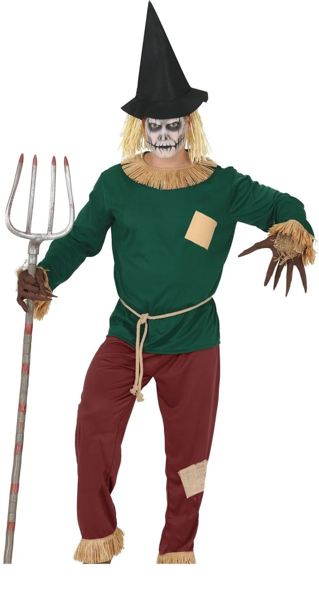 Halloween-Kostüm für Herren: Vogelscheuche