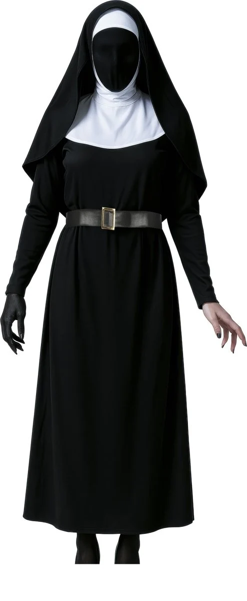 Halloween-Kleid, schwarz, Damen, „Dark Non“