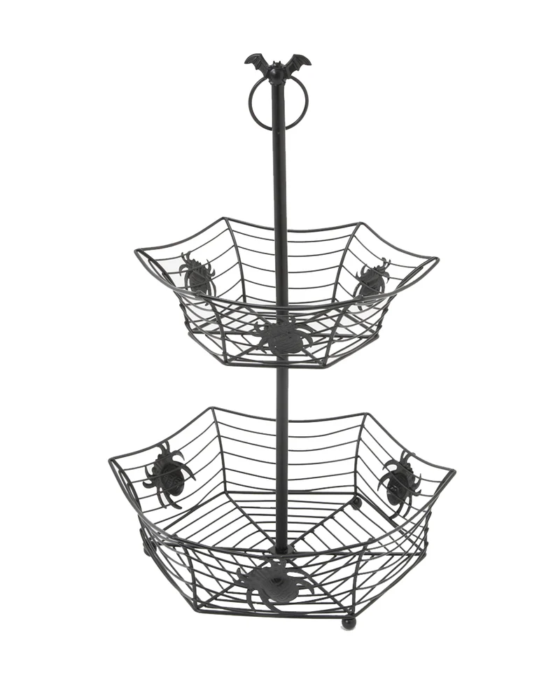 Spiderweb Metall Etagere 44 cm