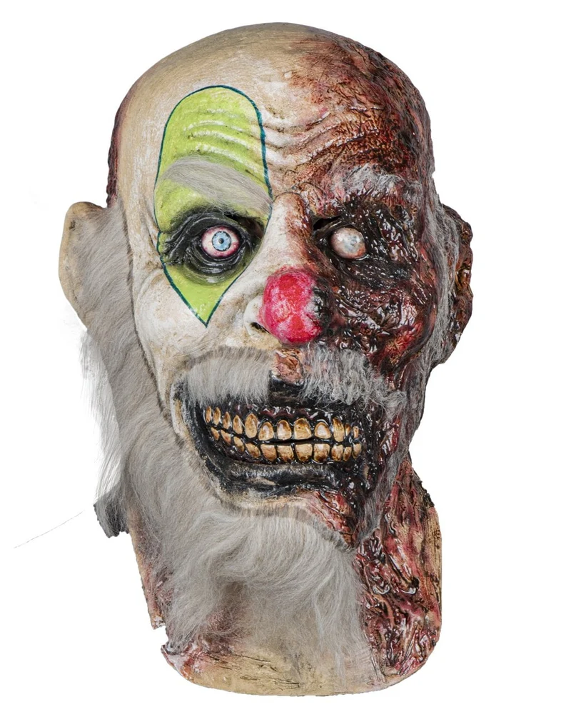 Fiery Napalm Horror-Clown Maske