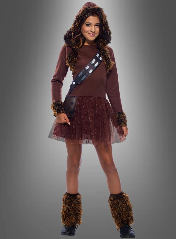 Chewbacca Kostüm für Mädchen - Star Wars