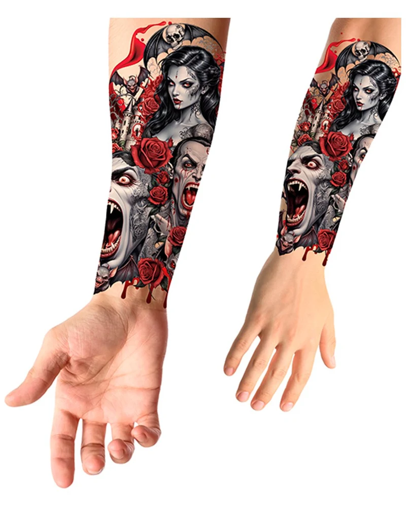 Temporäres Vampir Tattoo zum Aufkleben