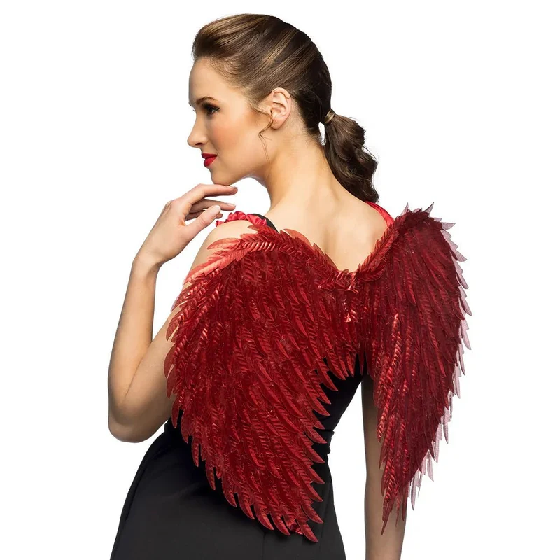 Engelsflügel Glam rot (55 x 50 cm)