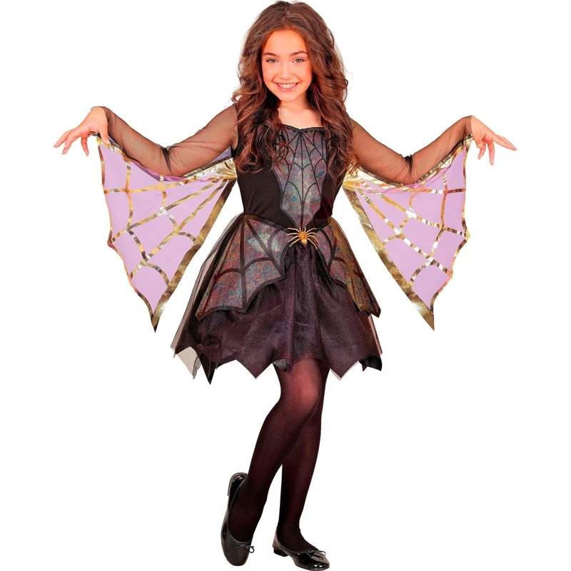 Halloween-Kleid für Kinder: Spider Girl