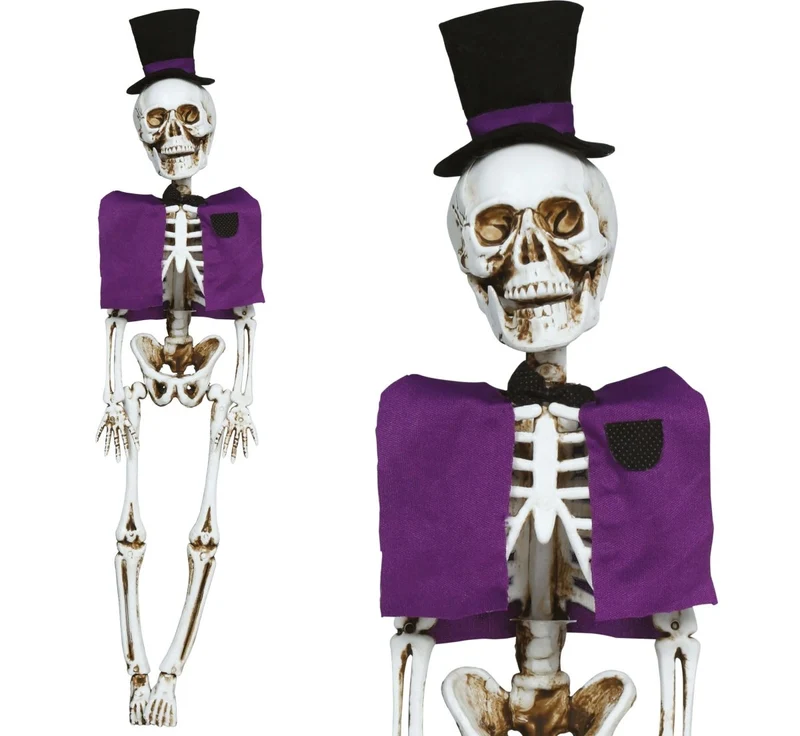 Halloween-Skelett-Bräutigam 44 cm