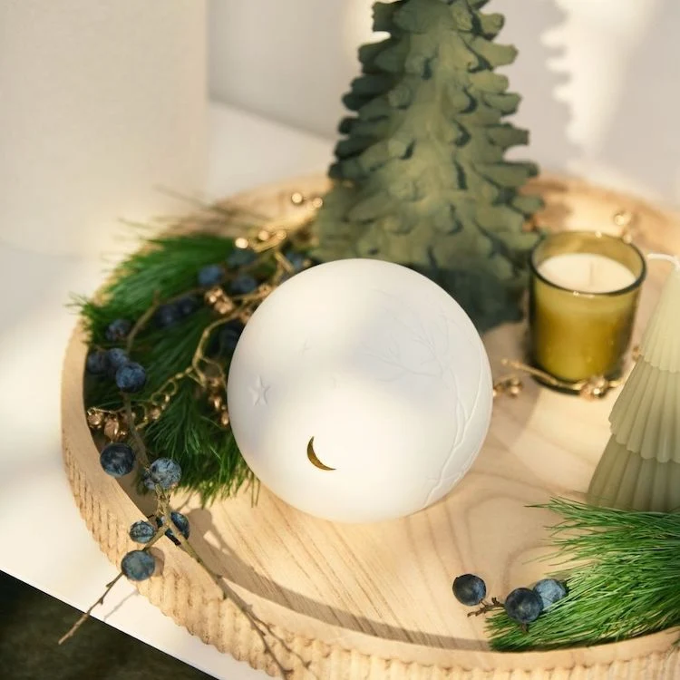 Räder LED Kugelleuchte Winternacht