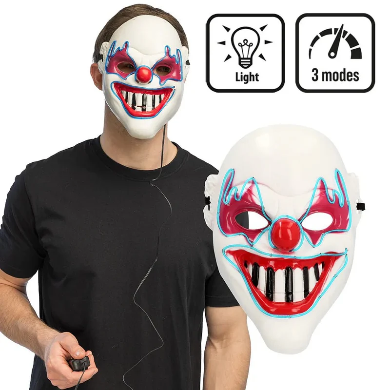 LED-Maske „Clown“