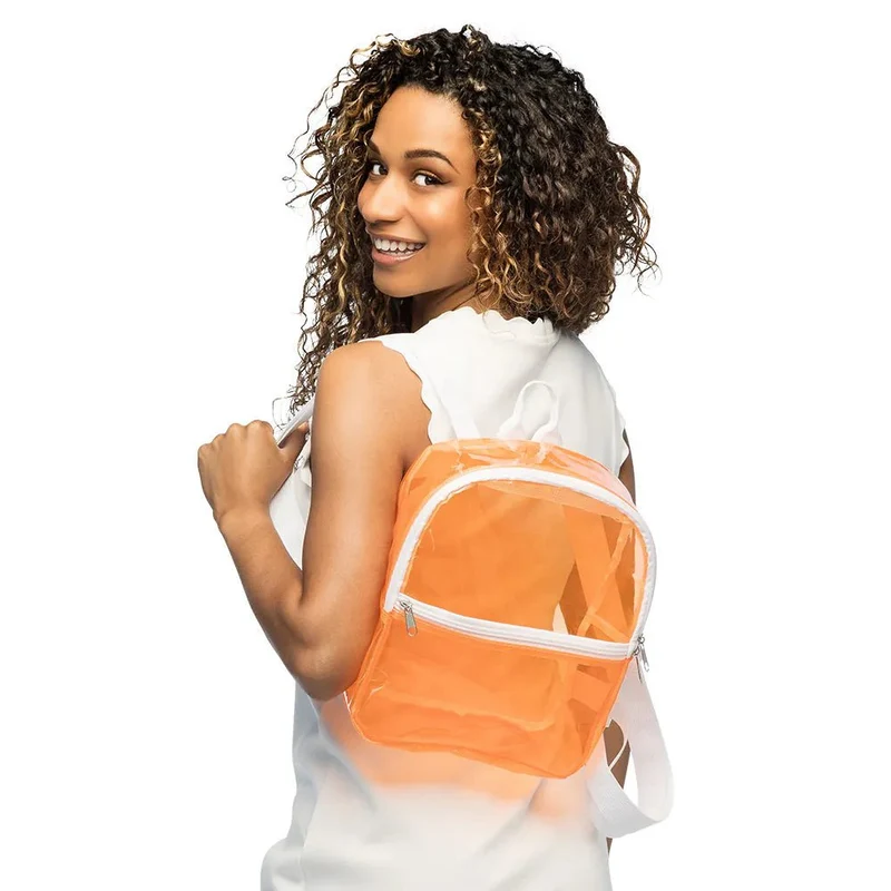 Rucksack Clarity in Neonorange (28 x 23 x 10 cm)
