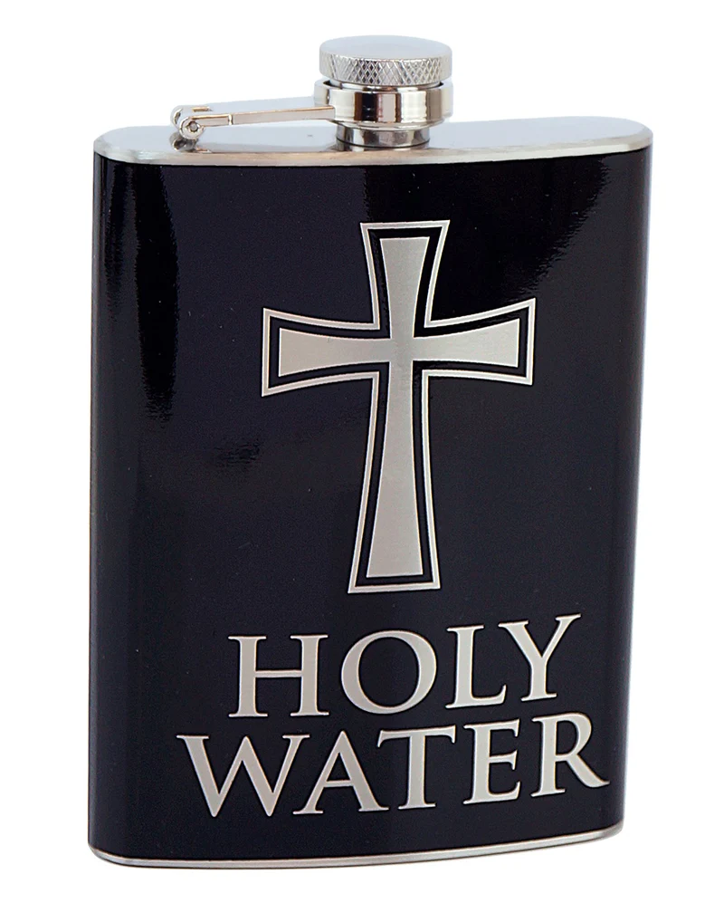 Weihwasser Flachmann Flasche Holy Water