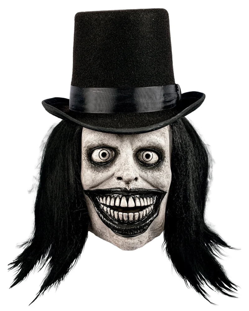 Dark Sinister Night Caller Maske mit Zylinder