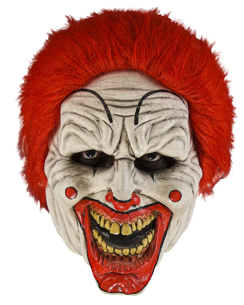 Fast Food Killer Clown Maske
