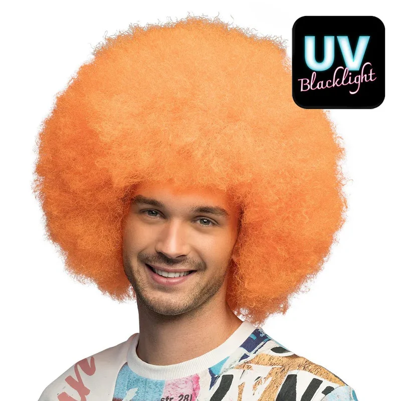 Perücke „Sugar“ neonorange UV