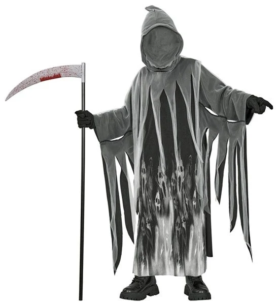Halloween-Kostüm für Kinder: Sensenmann